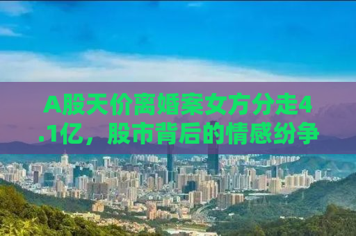 A股天价离婚案女方分走4.1亿，股市背后的情感纷争与财富分割