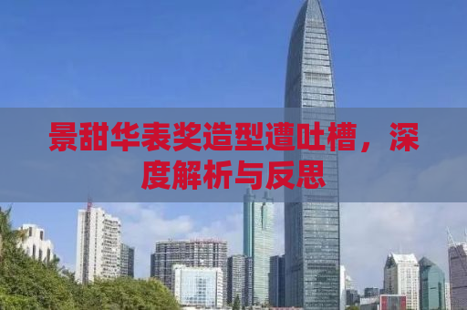 景甜华表奖造型遭吐槽，深度解析与反思
